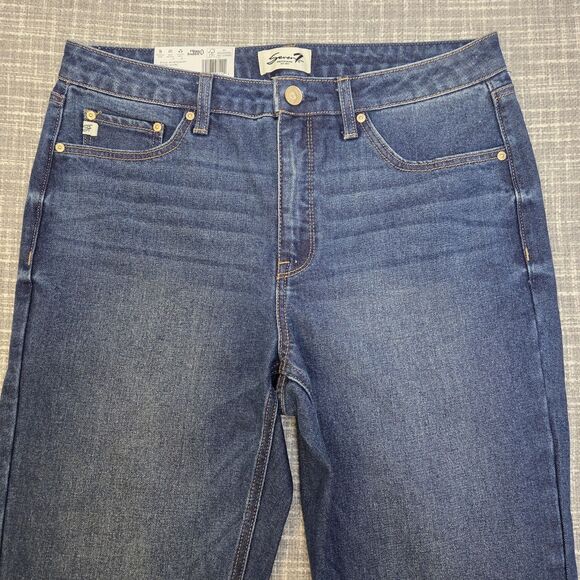 Seven7 Denim - Seven7 90's Straight Jean Women’s 10 Devine (Med Wash) High Waist NWT